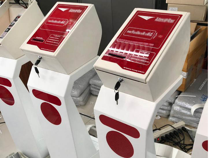 MS-D245 kiosk printer module won bidding of thailand post queue kiosks